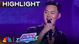 EnkhErdenes VOICE will SURPRISE you  AGT Fantasy League 2024 [upl. by Delamare]