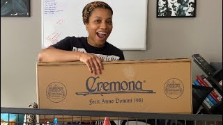 Cremona SV500 unboxingreview [upl. by Dnalyag]