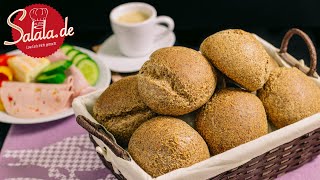 KetoBrötchen I Low Carb Brot Rezept SonntagsSemmeln I 1 Video von salalade [upl. by Emmaline326]