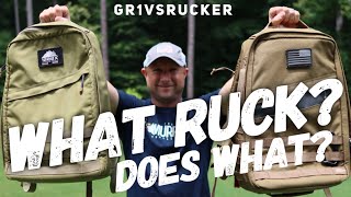 GORUCK GR1 vs RUCKER 30 Why you need BOTH to SURVIVE [upl. by Ahseyn]