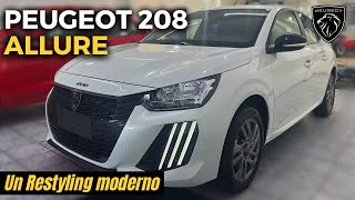 Peugeot 208 Allure  Un Restyling moderno y necesario 2024  2025 [upl. by Ennovyhs]