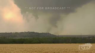 05232024 Jackson County OK  Tornado Damage and Tornado [upl. by Otrebtuc746]