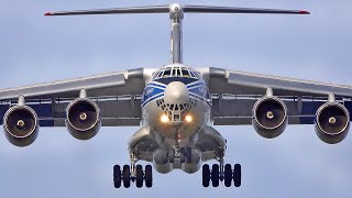 Ukrain amp Russian Aviation HHN Antonov An124 VolgaDnepr Il76 amp more  Highlights [upl. by Emyle]