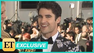 Golden Globes 2019 Darren Criss Before His Big Win Exclusive [upl. by Salim]