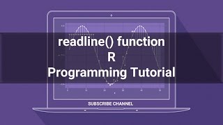 R Programming Tutorial  03 readline function in R Programming RPROGRAMMING [upl. by Ebbarta]