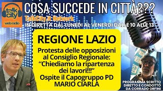 REGIONE LAZIO di Mercoledì 25 Settembre 2024 [upl. by Shuler117]