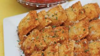 Toasted Ravioli Recipe I LOVE this appetizer [upl. by Cristin902]