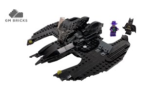 LEGO DC 76265 Batwing Batman vs The Joker  Speed Build [upl. by Cedell]