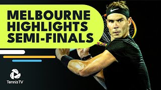 Nadal vs Ruusuvuori Dimitrov vs Cressy  Melbourne 2022 SemiFinal Highlights [upl. by Arak591]