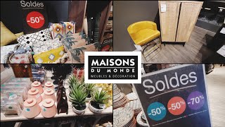 🛋🔥MAISONS DU MONDE SOLDES DU 50 amp 70 [upl. by Lenra653]