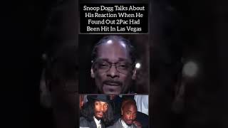 Snoop Dogg His Reaction When He Found Out 2Pac Had Been Hit In Las Vegas [upl. by Ariik986]