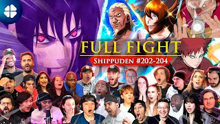 Sasuke VS KAGES 30 People React 🔥 🇯🇵 Shippuden 202204 FULL FIGHT ナルト 疾風伝 海外の反応 [upl. by Heurlin345]