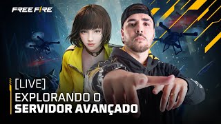 WEEDZÃO TE MOSTRA AS NOVIDADES DO SERVIDOR AVANÇADO  Garena Free Fire [upl. by Aihtnys633]