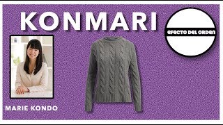 COMO DOBLAR UN JERSEY O SUDADERA MARIE KONDO  how to fold a pullover konmari [upl. by Stricklan567]