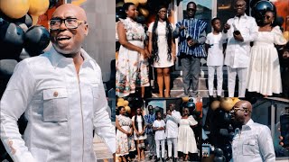 AcP Kofi Sarpong Finally Shows his Lovely Wife amp Children faces at his Boutique Launch [upl. by Ttevy162]