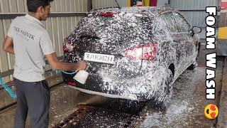 Maruti Suzuki Scross Foam Wash Muddiest Car Car Detailing The Sainik Motor Garage Jodhpur [upl. by Ikilisav]