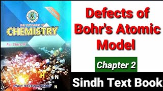 Defects of Bohrs Atomic Model XI Chemistry [upl. by Ennairej]