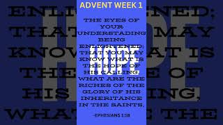 EPHESIANS 118Bible Verse of the Day 12524 shorts bible bilbeverseofthday advent [upl. by Assillem]