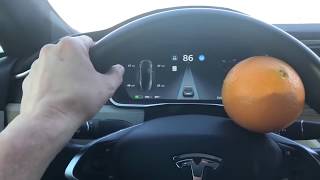 Tesla Autopilot Trick  Could It Go Wrong [upl. by Eenram]