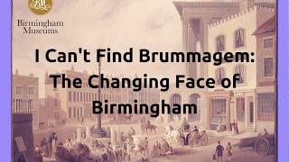 I Cant Find Brummagem The Changing Face of Birmingham [upl. by Doty]