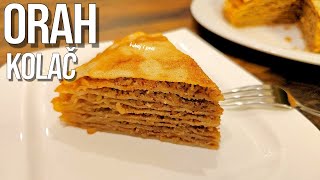 Kolač sa Orasima 🍰 za 20 minuta Baklava palačinak [upl. by Erika]