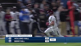 Holland Hall vs Berryhill highlights [upl. by Nyladgam]