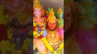 விநாயகர் சதுர்த்தி நரசிம்மர் தோளில் விநாயகர் முருகர் shorts vinayakarchaturthi templevlog [upl. by Block829]