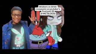 tiktokers vs tiktok crossovers vs youtubers ALL PARTS  Talontalthriller [upl. by Narot335]