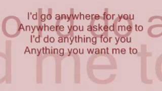 Anywhere for you with lyrics Back Street Boys [upl. by Dranel675]