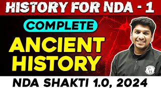 NDA History  Ancient History  NDA 1 2024  Defence Wallah [upl. by Silvain]