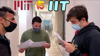 Challenging MIT Students with IITJEE Advanced Exam IIT vs MIT [upl. by Akirret]