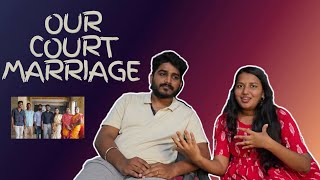 Why did we go for Register Marriage  Court marriage procedure in India  Shisha Couple [upl. by Ynohtnaeoj]