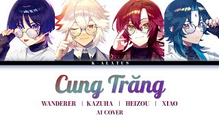 Wanderer  Kazuha  Heizou  Xiao AI Cover  CUNG TRĂNG  Mina Young ft Ricky Star Prod Masew [upl. by Knox]