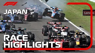 Race Highlights  2023 Japanese Grand Prix [upl. by Kinch]