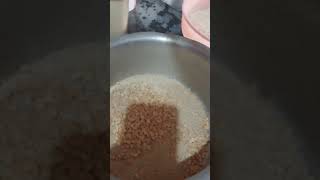 Mixing millet dosa batter  food teluguvideos support cooking teluguvlogs recipe [upl. by Brendin]