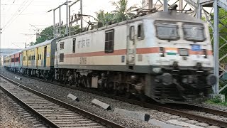 TIRUCHIRAPALLI  HOWRAH EXPRESS 🔥🎠🎪🗿 indianrailways viralvideo trending trainvideo [upl. by Nomzed]