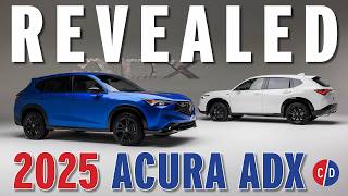 2025 Acura ADX Is an SUV Alternative to the Attainable Integra [upl. by Braasch]