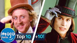 Top 1010 CURIOSITÀ su WILLY WONKA e la FABBRICA di CIOCCOLATO che NON SAPEVI [upl. by Naharba]