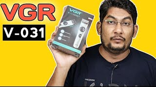 VGR V031 Trimmer Review  Best Trimmer For Men Under 500⚡️⚡️⚡️⚡️ [upl. by Granoff]