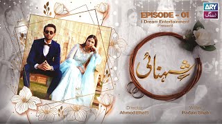 Shehnai Episode 1  Affan Waheed  Ramsha Khan  ARY Zindagi [upl. by Nonnaehr]