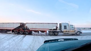 Truck fahren auf eisigen Straßen in Kanada  Truck TV Amerika 614 [upl. by Jeffy]