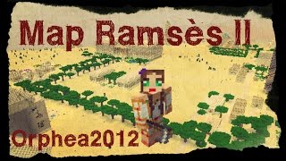 Minecraft  Ep 52 Ramsès II  Faire des magasins sous le temple chat mouton [upl. by Atekihs]