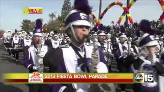 2013 Fiesta Bowl Parade  Pride of Wildcat Land [upl. by Dahcir929]