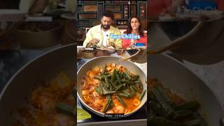 Ritesh amp Genelia Favourite Bhindi Do Pyazza Recipe ritesh jeniliya shorts bhindi bhindirecipe [upl. by Irving284]