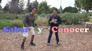 Spanish Song for quotSaber y Conocerquot conjugation and uses [upl. by Siouxie]