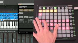 Novation  Launchpad Tutorial Part 6 — Using Launchpad with Automap English [upl. by Alliuqahs846]