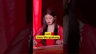 Lusis Masterful Guzheng zhaolusi chineseactress chinesedrama achowtv bts jungkook [upl. by Jevon]