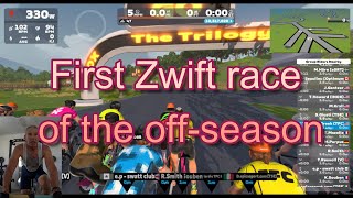 Back to Zwift racing  semi shock [upl. by Neeneg]