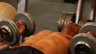 How to Do PalmsIn Dumbbell Bench Press  Chest Workout [upl. by Varini]