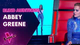 The Blind Auditions Abbey Green sings How to be Lonely by Rita Ora [upl. by Ettenel151]